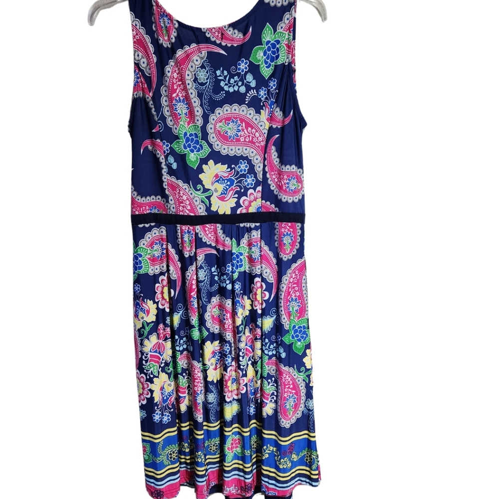 Reborn Sleeveless Multicolored Maxi Dress with Pockets